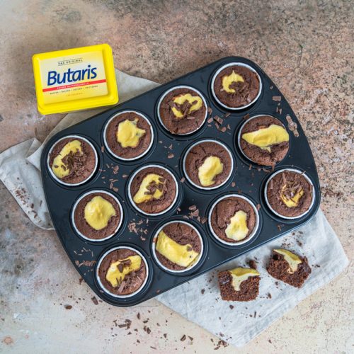 Cheesecake-Muffins mit Butaris Butterschmalz
