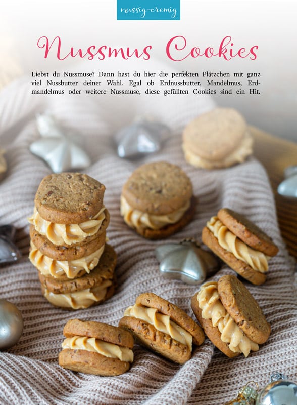 Mein Backbuch "Weihnachten" - 20 einfache und verträgliche Rezepte 7 Nussmus Cookies Weihnachten eBook