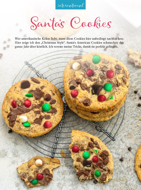 Mein Backbuch "Weihnachten" - 20 einfache und verträgliche Rezepte 5 Santas's Cookies Weihnachten eBook