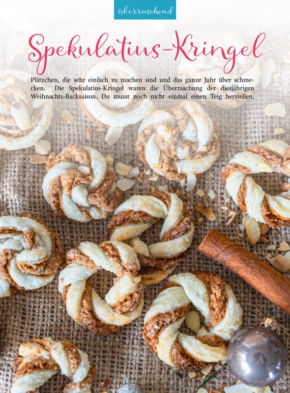 Mein Backbuch "Weihnachten" - 20 einfache und verträgliche Rezepte 8 Spekulatius Kringel Weihnachten eBook
