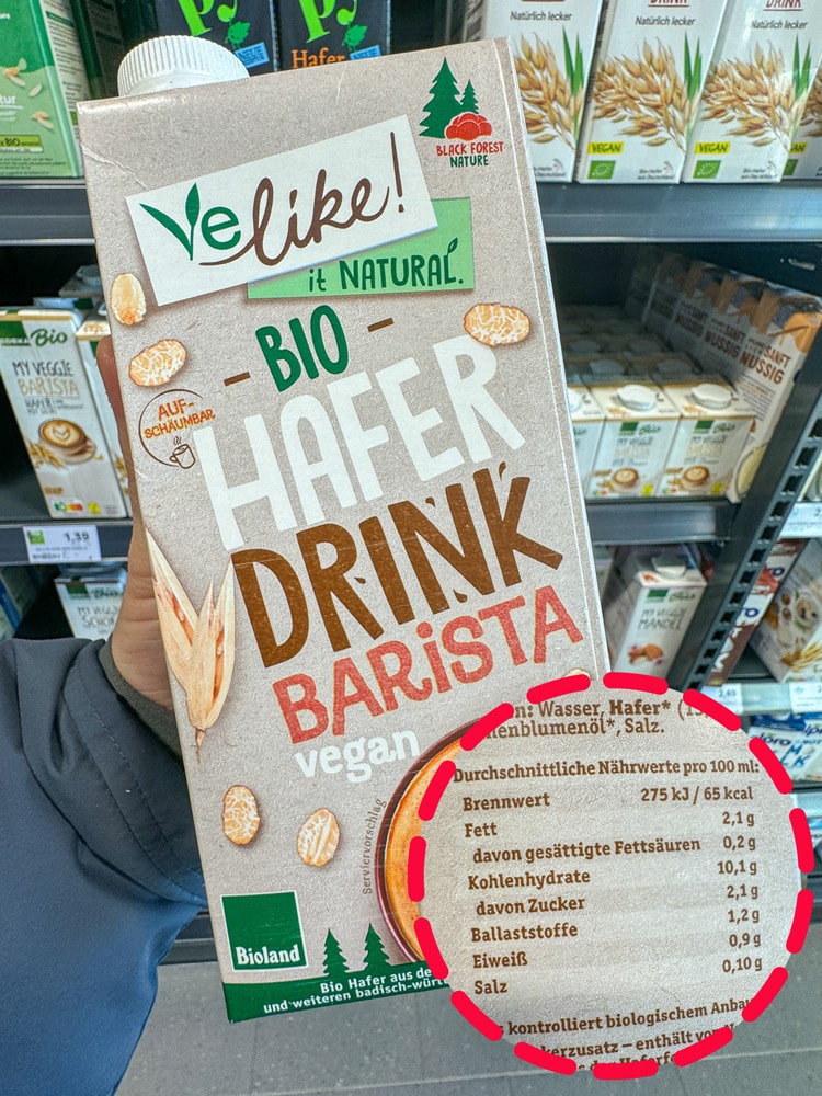 Wird Hafermilch in Kaffee und Tee nicht vertragen? Gründe und Symptome 13 Haferdrink Velike Barista