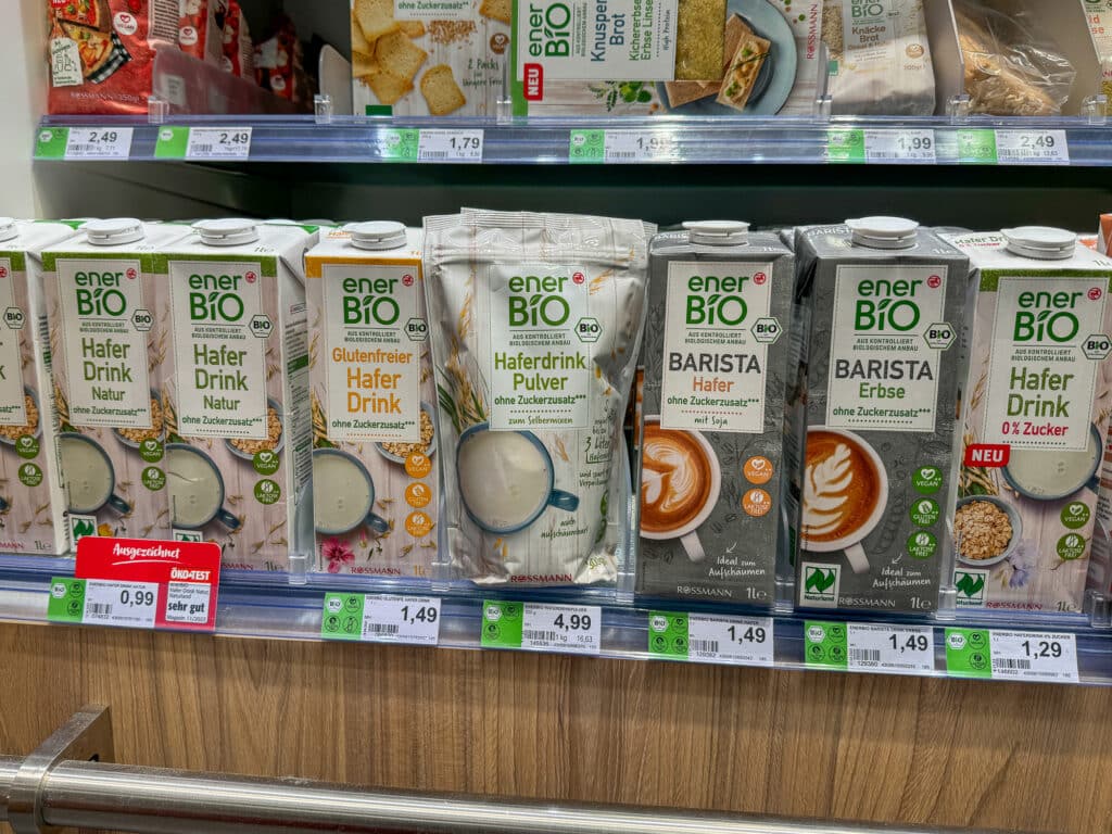 Wird Hafermilch in Kaffee und Tee nicht vertragen? Gründe und Symptome 1 Haferdrinks EnerBio Rossmann