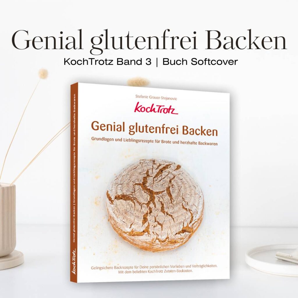 Genial glutenfrei Backen, KochTrotz Backbuch Band 3