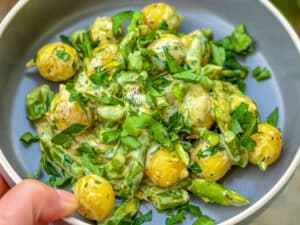 10 Minuten Spargel-Gnocchi-Pfanne | lecker und einfach 4 10 Minuten Spargel-Gnocchi-Pfanne Blitzrezept
