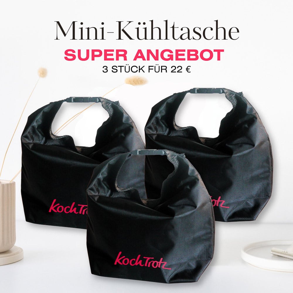 KochTrotz Produkte für Shop - 12 Super Angebot KochTrotz Mini-Kühltasche