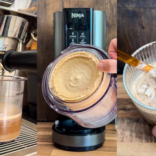 cremiger Eiskaffee mit der Ninja Creami Eismaschine cremiger Eiskaffee mit der Ninja Creami Eismaschine