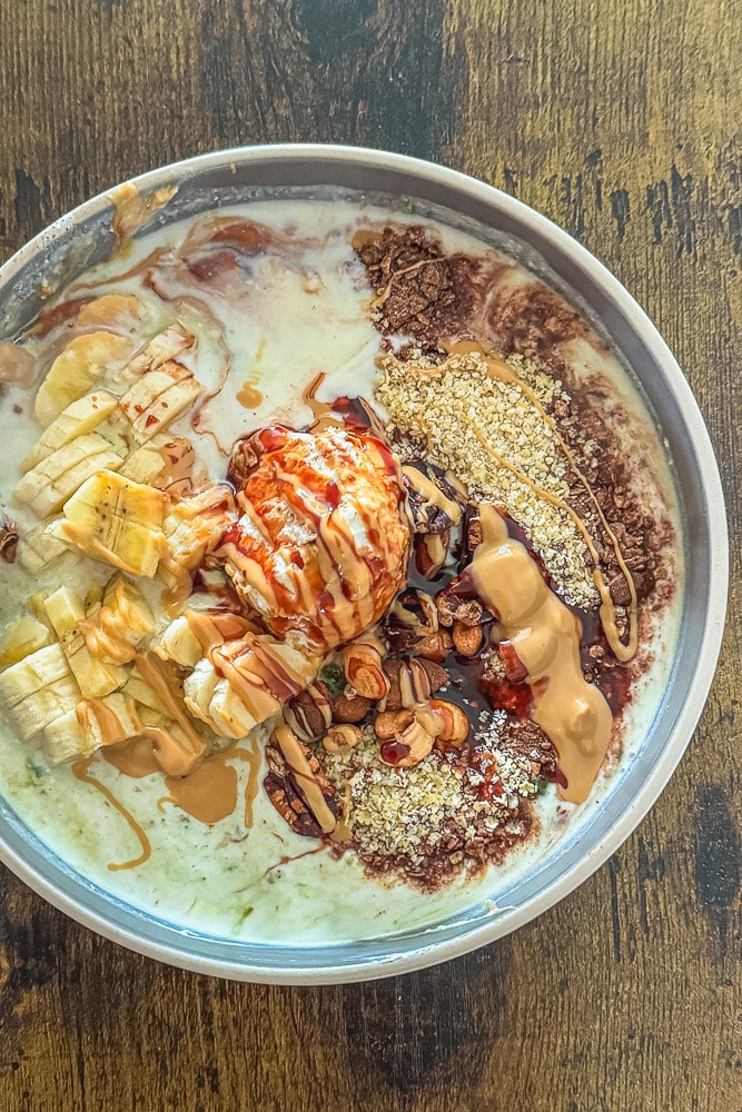 Frühstücks-Bowl Grundrezept mit allen wichtigen Nährstoffen 11 Frühstücks Bowl variables Grundrezept