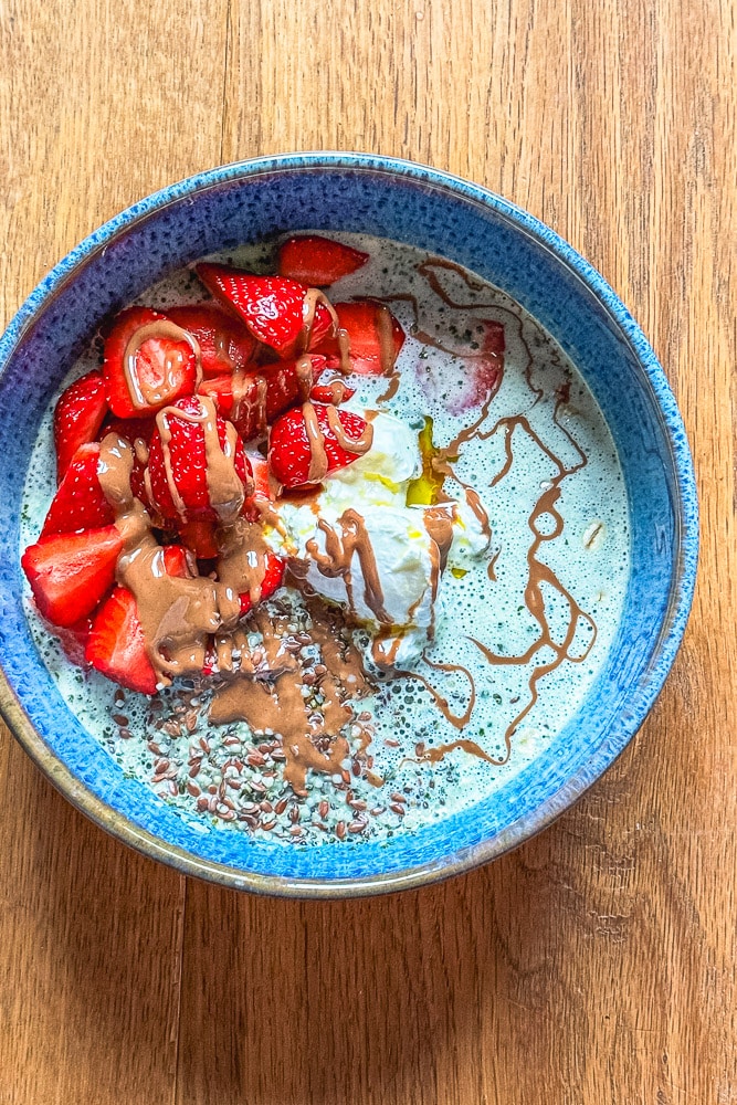 Frühstücks-Bowl Grundrezept mit allen wichtigen Nährstoffen 1 Frühstücks-Bowl variables Grundrezept