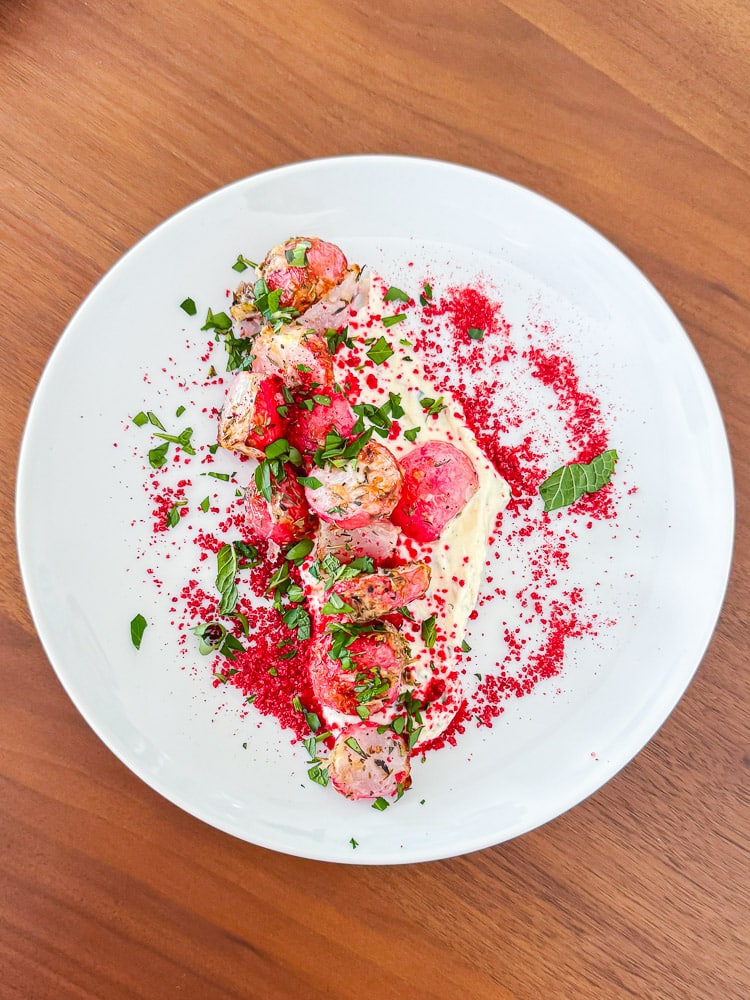 Gebackene Radieschen - köstlich, einfach und ein Hingucker 1 Gebackene Radieschen einfaches Rezept, Hingucker, raffiniert