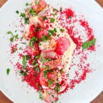 Das Haus vom Nikolaus - herzhafte Vorspeise oder Snack 3 Gebackene Radieschen einfaches Rezept, Hingucker, raffiniert