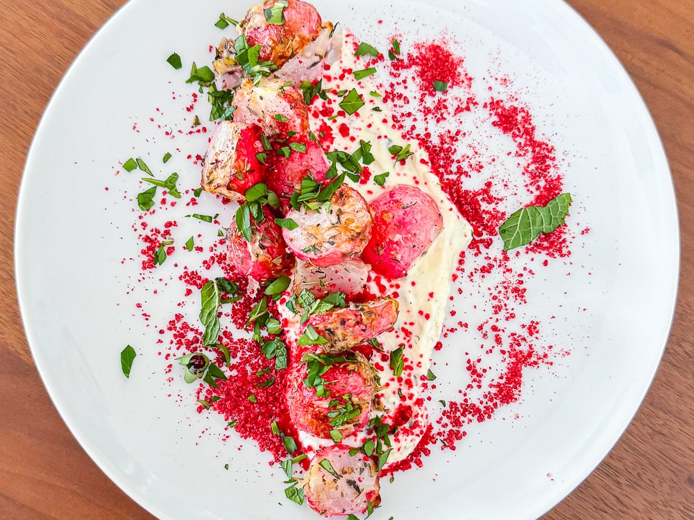Gebackene Radieschen - köstlich, einfach und ein Hingucker 3 Gebackene Radieschen einfaches Rezept, Hingucker, raffiniert