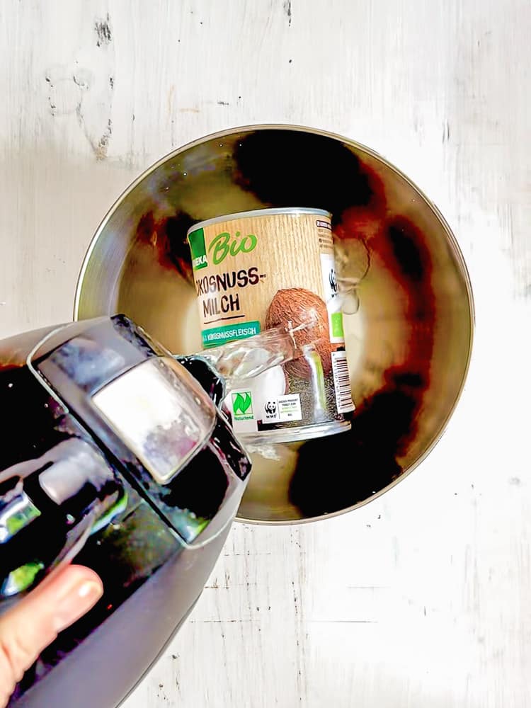Cremiges veganes Kirsch-Kokos-Eis nur 3 Zutaten - Ninja Creami 2 cremiges veganes Kirsch-Kokos-Eis Ninja Creami