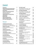 CreamiMania Basisrezepte Band 1 E-Book Rezepte für Ninja Creami Eismaschinen Inhaltsverzeichnis