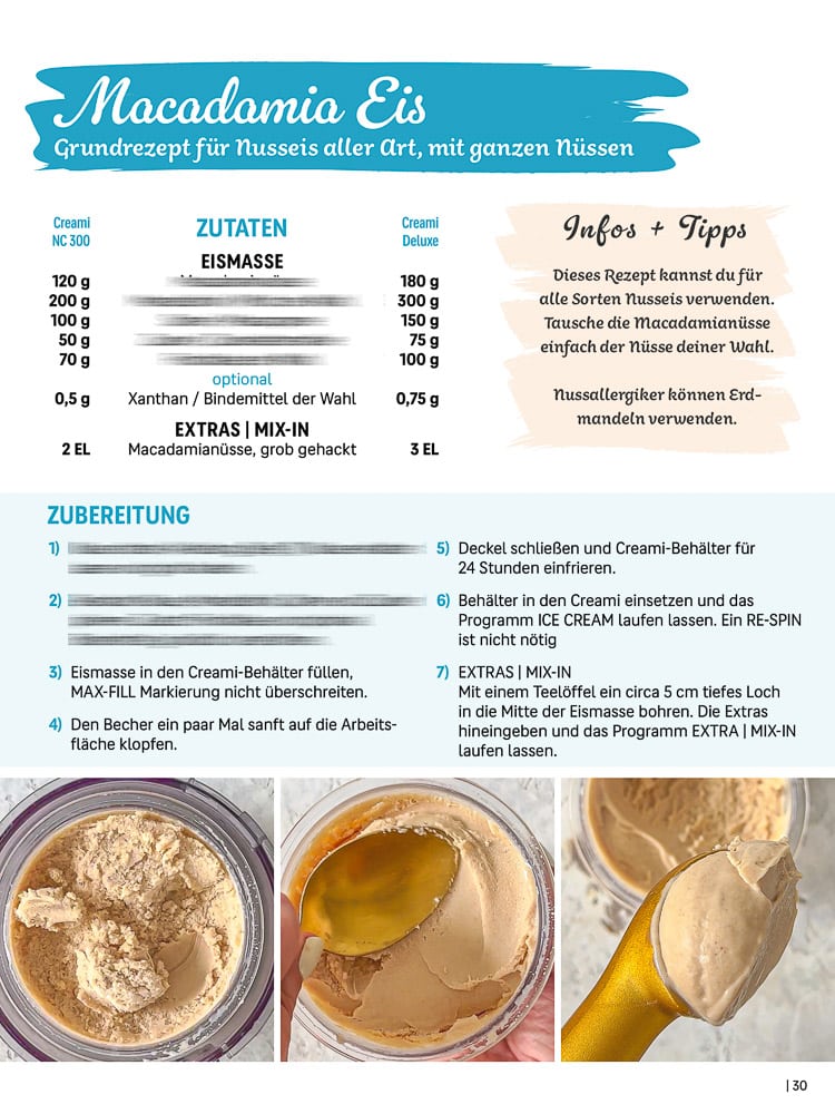 CreamiMania - die besten Eisrezepte für die Ninja® Creami Eismaschinen und mehr 2 CreamiMania Basisrezepte Band 1 E-Book Rezepte für Ninja Creami Eismaschinen