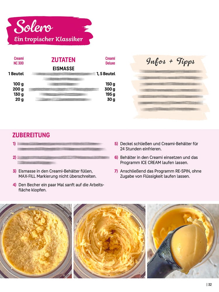 CreamiMania - die besten Eisrezepte für die Ninja® Creami Eismaschinen und mehr 7 CreamiMania Eis Lieblinge Band 2 E-Book Rezepte für Ninja Creami Eismaschinen