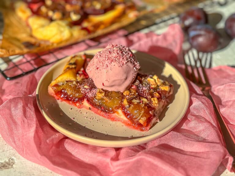 Zwetschgen-Tarte einfaches Blitzrezept