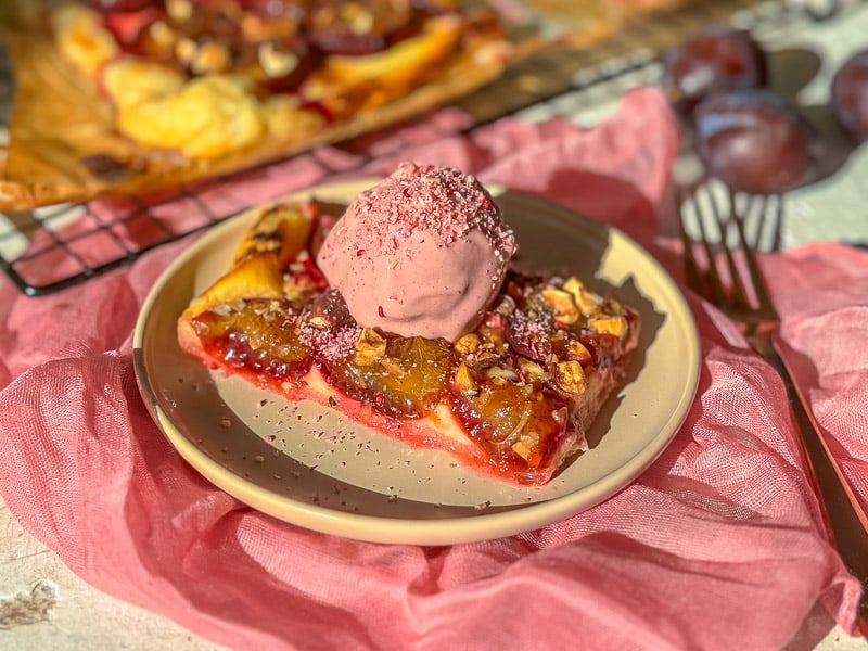 Zwetschgen-Tarte – einfaches Blitzrezept