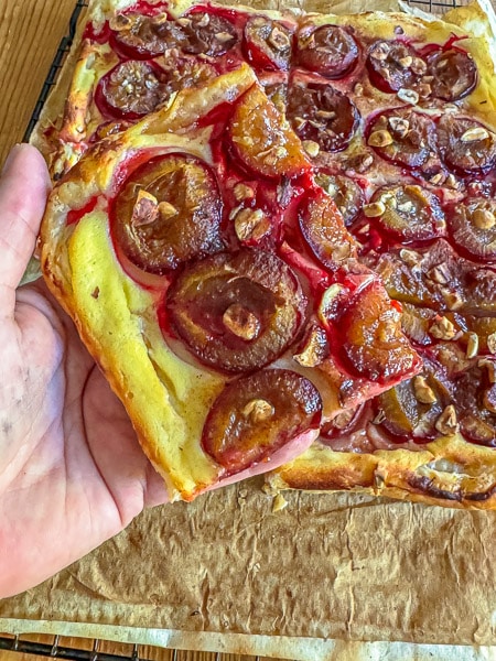 Zwetschgen-Tarte - einfaches Blitzrezept 4 Zwetschgen-Tarte einfaches Blitzrezept