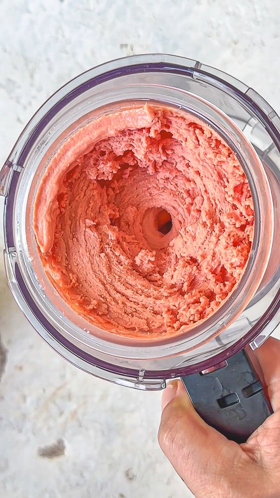 Wassermelonen-Eis "Speciale" aus der Ninja Creami 4 Wassermelonen-Eis Ninja Creami Rezept
