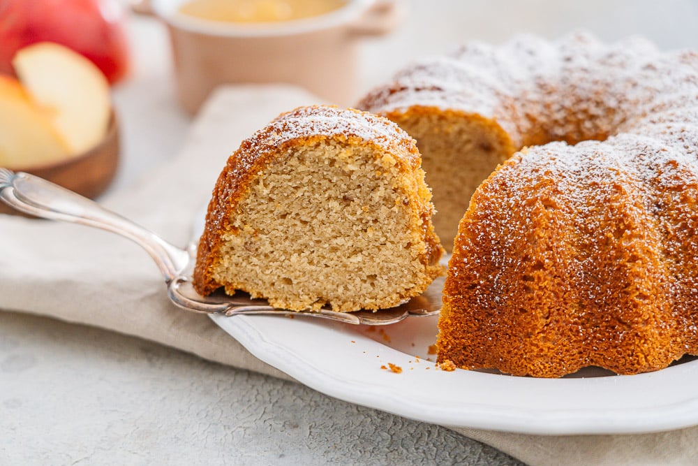 Apfelmus-Gugelhupf - einfaches Rezept - glutenfrei oder normal 6 Apfelmus-Gugelhupf glutenfrei einfaches Rezept