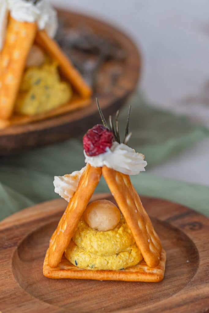 Das Haus vom Nikolaus - herzhafte Vorspeise oder Snack 1 Das Haus vom Nikolaus - herzhafter Snack - Vorspeise, einfach und schnell