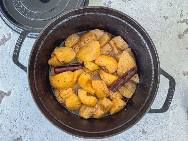 Rezept gebackene Quitten schnell und einfach