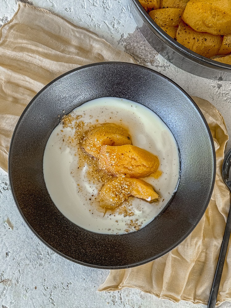 Gebackene Quitten - die schnelle und einfache Variante - optional zuckerfrei 2 Rezept gebackene Quitten schnell und einfach