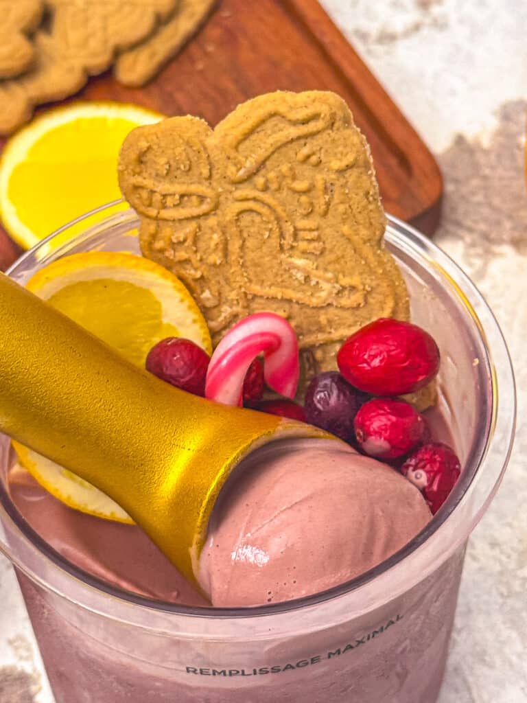 Glühwein-Eis aus der Ninja Creami 4 Rezept Glühwein-Eis Ninja Creami beide Modelle
