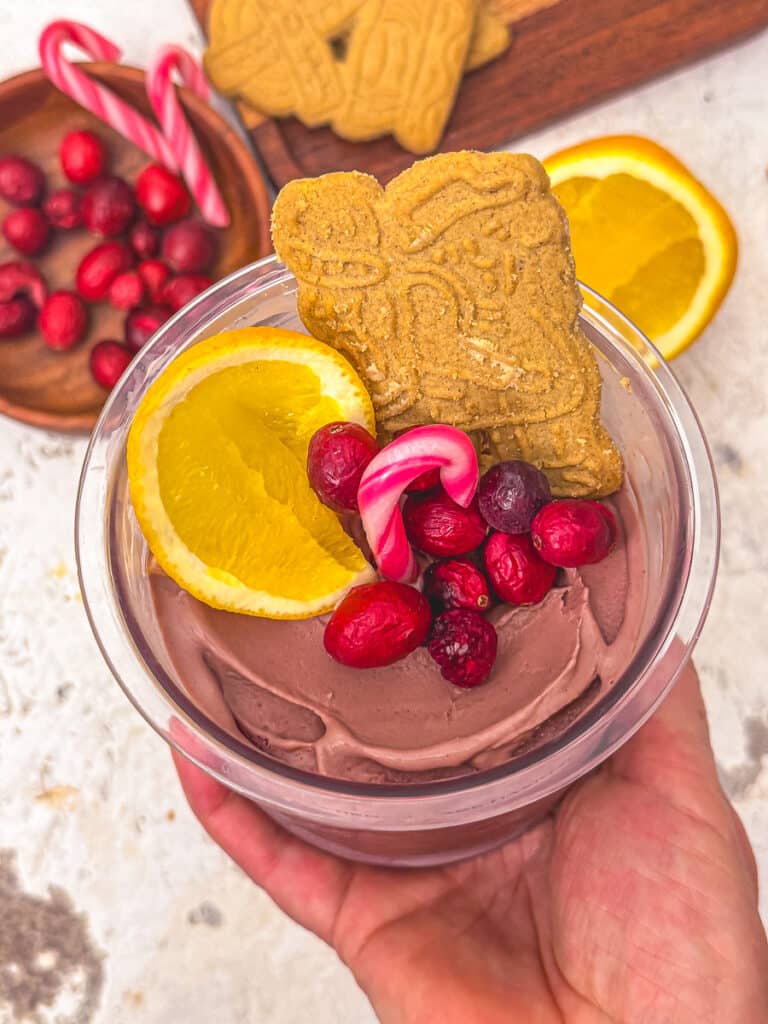 Glühwein-Eis aus der Ninja Creami 1 Rezept Glühwein-Eis Ninja Creami beide Modelle