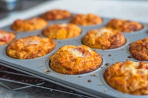 Schnelle Pizzamuffins mit Hafermehl – ohne Hefe! 11 Pizza-Hafer-Muffins glutenfrei Rezept