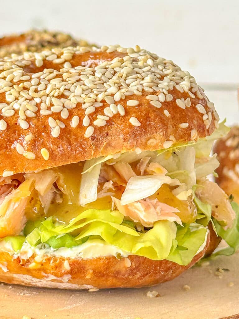 Schnelle Protein-Hafer-Bagels ohne Hefe, auch glutenfrei 12 Protein-Hafer-Bagels ohne Hefe - einfaches und schnelles Rezept, auch glutenfrei