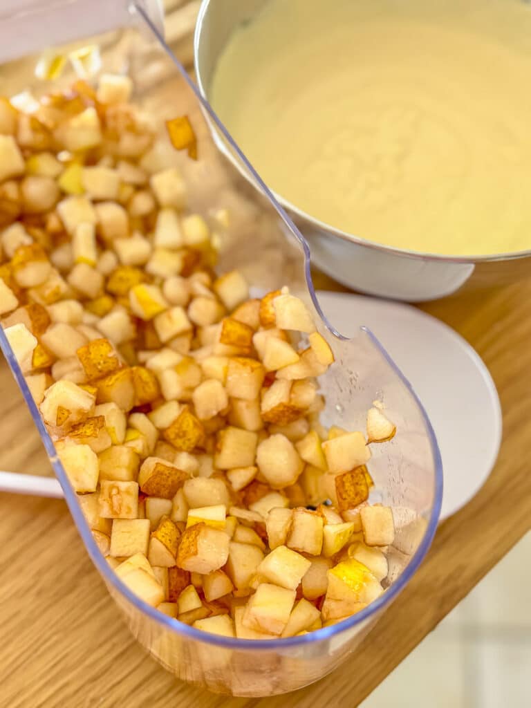 Apfel-Birnenkuchen ohne Mehl, gesund, schnell und einfach 6 Apfel-Birnenkuchen ohne Mehl - einfaches und schnelles Rezept