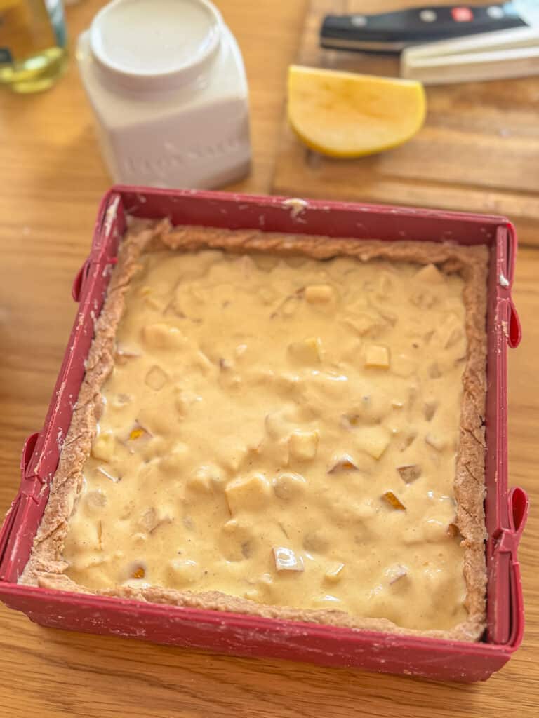 Apfel-Birnenkuchen ohne Mehl, gesund, schnell und einfach 9 Apfel-Birnenkuchen ohne Mehl - einfaches und schnelles Rezept