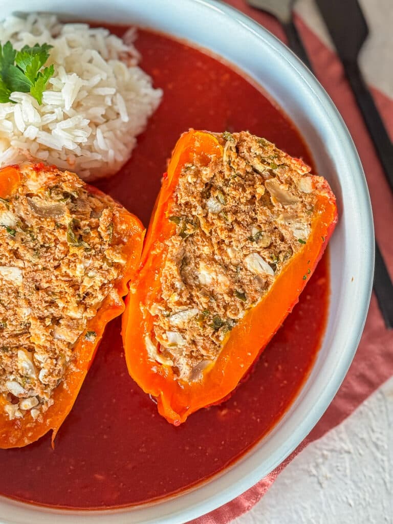 Gefüllte Paprika aus dem Reiskocher – Das beste Rezept ohne Backofen 8 Rezept gefüllte Paprika aus dem Reiskocher