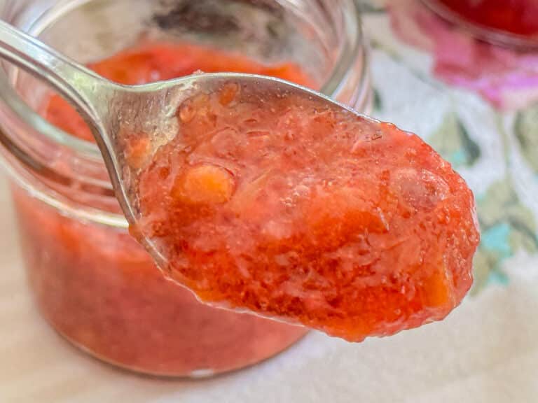 Flohmelade - Rezept Erdbeer-Rhabarber-Marmelade ohne Gelierzucker