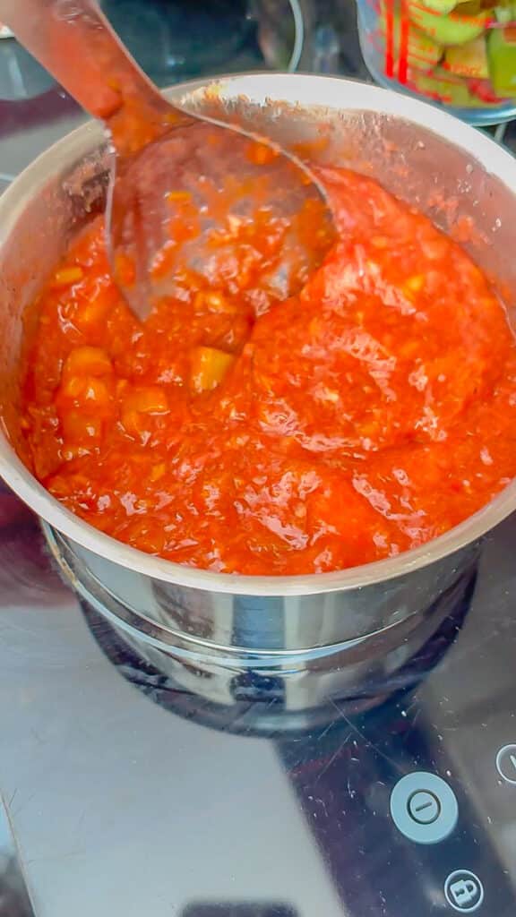 Erdbeer-Rhabarber-Marmelade – Flohmelade – Grundrezept 9 Flohmelade - Rezept Erdbeer-Rhabarber-Marmelade ohne Gelierzucker