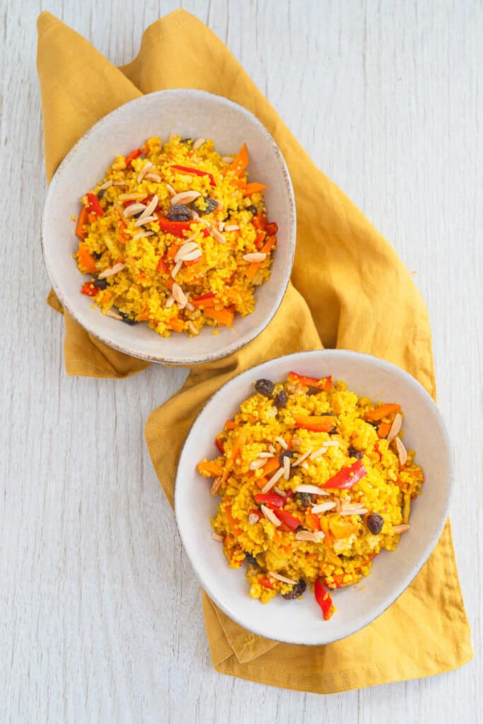 Orientalischer Couscous-Salat – in 15 Minuten fertig & glutenfrei 1 Orientalischer Couscous-Salat Rezept