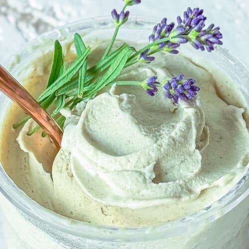 lavendeleis-2 Lavendeleis Rezept Ninja Creami oder Eismaschine