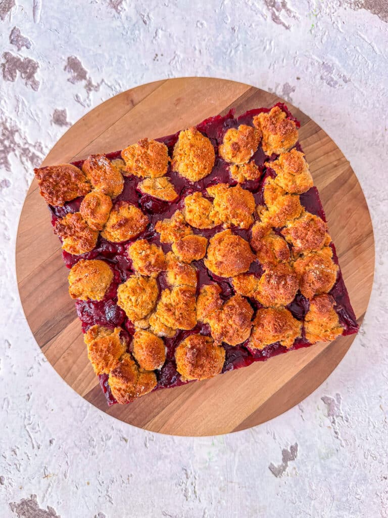 🍒 Kirsch-Streuselkuchen – mit Quarkstreuseln & Keksteig 7 Flexi-Rezept Kirsch-Streuselkuchen mit Keksteig - Quarkstreusel ohne Butter