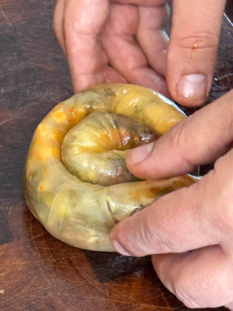 Knusprige Cheeseburger-Schnecken mit Reispapier – glutenfrei 11 Cheeseburger-Schnecken mit Reispapier - glutenfrei